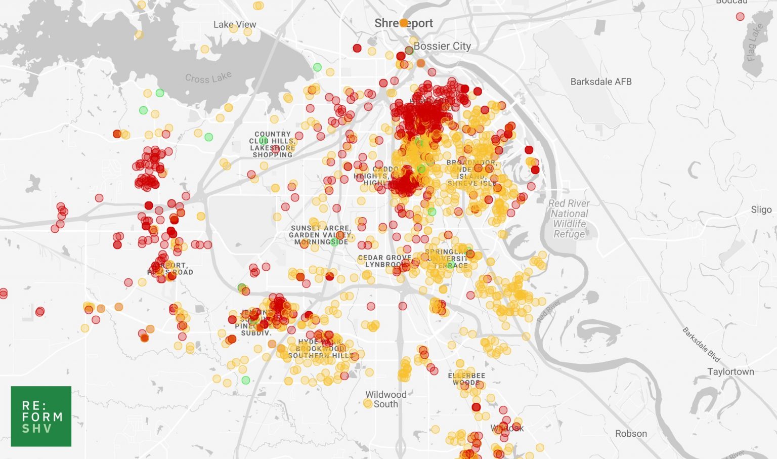 ReForm Shreveport Creates Crowdsourced Water Outage Map BIZ