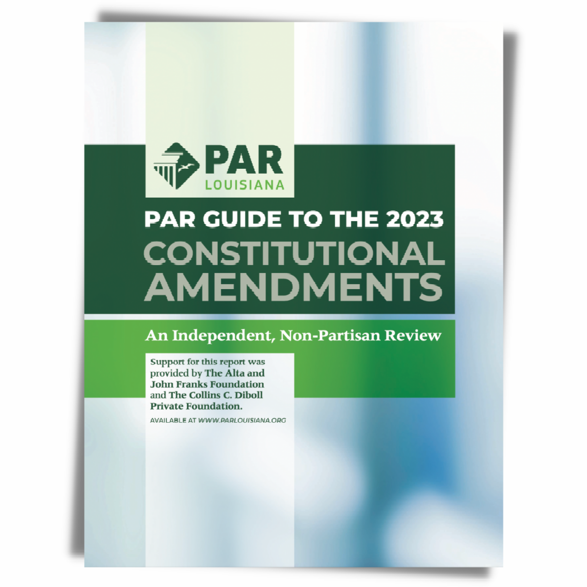 PAR releases guide to 2023 Constitutional Amendments BIZ Northwest