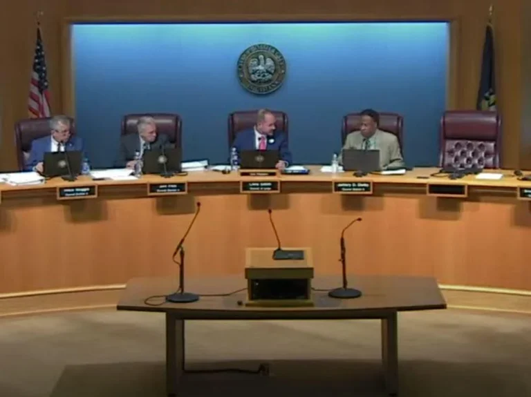 Bosier Council Meeting